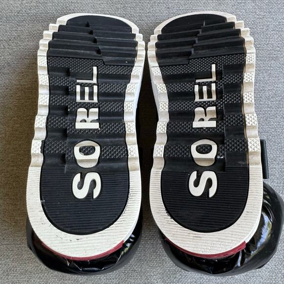 Sorel Joan Of Arctic Next Lite Strap Puffy Boots Black Winter Snow Women's 8.5 - Picture 10 of 12